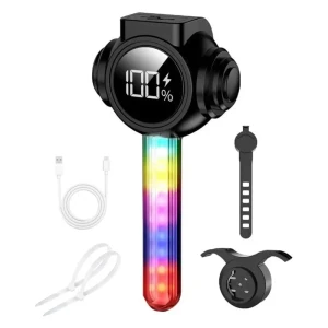 Smart Bike Tail Light with LCD Screen — Smart Bike Light, ABVE