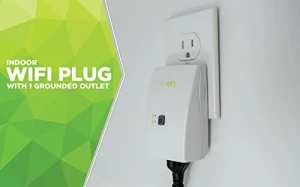 Indoor WiFi Plug With 1 Grounded Outlet — Smart Plug, WiOn