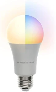 Multi-Color and Warm-White LED Light Bulb — Smart Light Bulb, MONSTER
