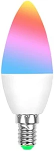 Smart Dimmable RGBCW LED Candle Light Bulb — Smart Light Bulb, ngnsky