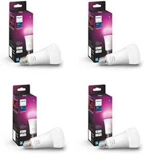 Smart LED Bulb (2-Pack) - White and Color Ambiance — Smart Light Bulb, Philips