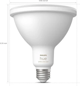 White and Color Ambiance Smart LED Bulb (100W Equivalent) — Smart Light Bulb, Philips