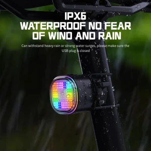 Intelligent Expression Taillight — Smart Bike Light, TOWILD