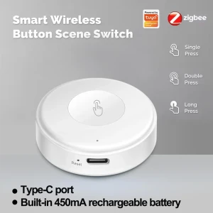 Zigbee Scene Button Switch — Smart Button Pusher, Tuya