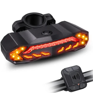 5-in-1 Bicycle Turn Signal Light with Alarm — Smart Bike Light, ONVIAN