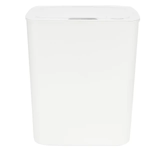 14L Home Automatic Infrared Sensor Trash Can Kitchen Bedroom Smart Garbage Bin White — Smart Trash Can, KONNWEI