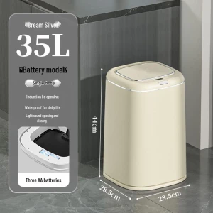 Smart Induction Trash Can with Odor Control — Smart Trash Can