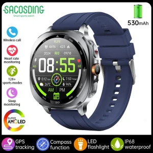 GPS Outdoor Sports Smartwatch — Smart Watch, SACOSDING