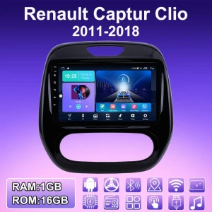 2 DIN Android Auto Apple Carplay Car Stereo with GPS, Bluetooth, WiFi — Car Infotainment System, ABMOSQ