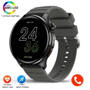 1.43-inch AMOLED Smart Watch with Bluetooth Calling, 100+ Sport Modes, and Always-On Display — Smart Watch, Tiktop2