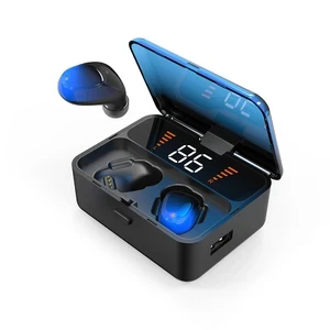 Single-Ear Noise-Canceling True Wireless Earbud with Power Bank — Wireless Earbuds