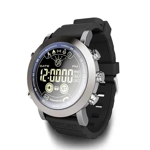 Smart Bluetooth Bracelet Clock — Fitness Tracker, LEMFO