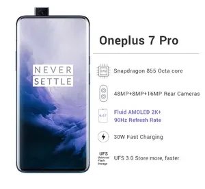 Mobile Phone with Fluid AMOLED Display, 8GB RAM and 256GB Storage — Smartphones, OnePlus