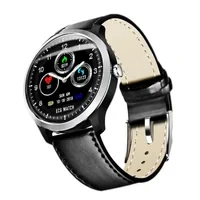 ECG Smartwatch with Heart Rate and Sleep Monitoring, Fitness Tracking, Steel Bracelet — Smart Watch