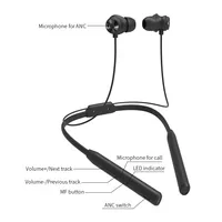 Sports Bluetooth Earphones with Active Noise Cancelling — Wireless Earbuds, Bluedio