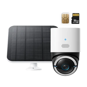 4G LTE Cam S330 Battery Camera, White — Security Camera, eufy