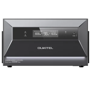 Balcony Energy Storage System, 2048Wh, Gray — Home Battery, OUKITEL