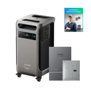 Battery Power System with Smart Home Power Kit and Installation Service — Home Battery, Anker SOLIX