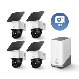 Battery Security Camera Bundle, 4-Camera Pack — Security Camera, Anker SOLIX