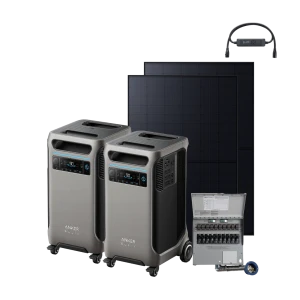 Portable power station bundle with solar panels — Portable Power Station, Anker SOLIX