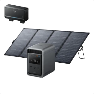 Portable Power Station, Charger & Solar Panel Bundle — Portable Power Station, Anker SOLIX