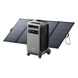 Portable Power Station with 400W Bifacial Solar Panel — Portable Power Station, Anker SOLIX