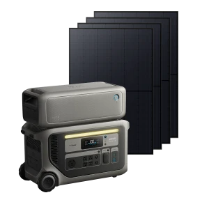 Portable Power Station with Expansion Battery and Solar Panels — Portable Power Station, Anker SOLIX