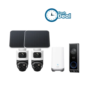 Security camera kit with video doorbell — Security Camera, eufy