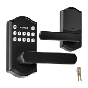 Keyless Entry Electronic Lever Door Lock with Keypad — Smart Lock, VEVOR