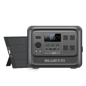 Portable Power Station with 350W Solar Panel — Portable Power Station, BLUETTI