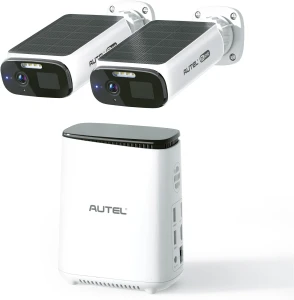 Solar Wireless Security Camera Set, 2-Camera Kit — Security Camera, Autel Energy