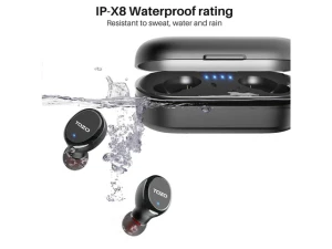 Bluetooth Earbuds, Black, 2022 Version — Wireless Earbuds, TOZO
