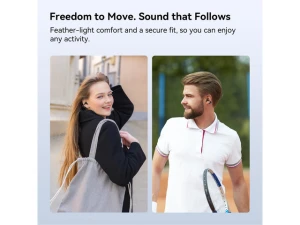 Clip-on wireless earbuds, Black — Wireless Earbuds, NANK
