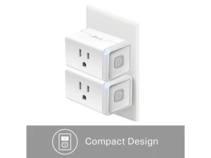 Smart WiFi Plug, 2-Pack, White — Smart Plug, TP-Link