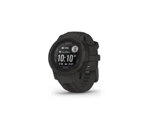 Instinct 2S Solar Graphite GPS Smartwatch — Smart Watch, Garmin