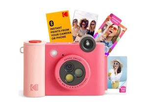 Compact digital instant print camera, Fuchsia — Digital Cameras & Camcorders, KODAK