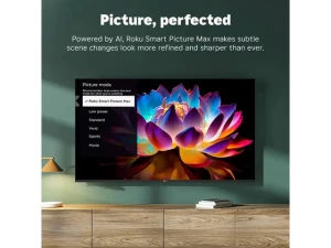 55-inch Class 4K QLED Mini-LED Smart TV — Smart TV, Roku