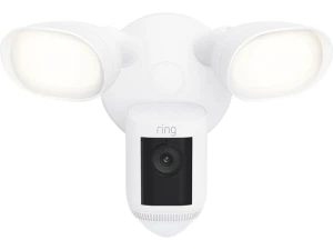 White Floodlight Camera, Wired Pro — Security Camera, Ring
