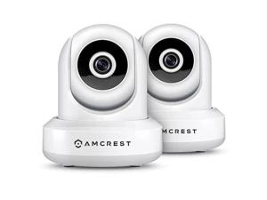Indoor WiFi Pan/Tilt Security Camera, 2-Pack — Security Camera, Amcrest