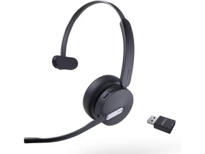 Monaural On-Ear Wireless Headset — Wireless Earbuds, Yealink