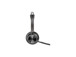 Voyager Focus 2 Headset with USB-C/A Adapter and Charging Stand — Wireless Earbuds, Poly