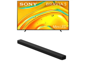 98-inch TV and soundbar bundle — Smart TV, Sony