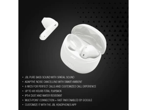 True Wireless Noise-Cancelling Earbuds — Wireless Earbuds, JBL