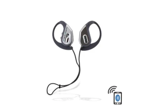 Silver Sports Headphones — Wireless Earbuds, Pyle