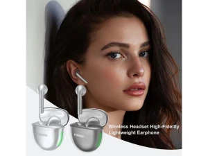Wireless earphones, Silver — Wireless Earbuds, Fineblue