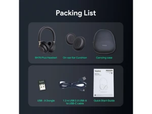 Bluetooth Headset — Wireless Earbuds, Yealink