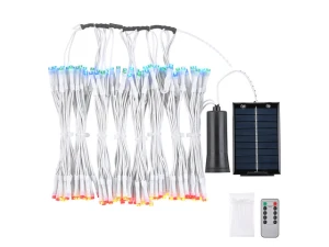 Patio Umbrella Solar String Light — Smart Outdoor Lighting, Yescom