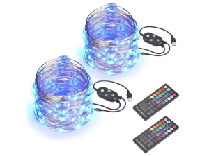 RGB LED String Lights — Smart Outdoor Lighting, Yescom