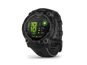 AMOLED Smart Watch, 45 mm, Black — Smart Watch, Garmin