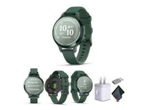 Smartwatch, Jasper Green, Women’s Bundle — Smart Watch, Garmin